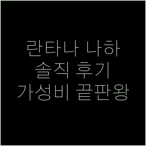 호텔 란타나 나하 코쿠사이 도리, 가성비 끝판왕? 솔직 후기 전격 공개