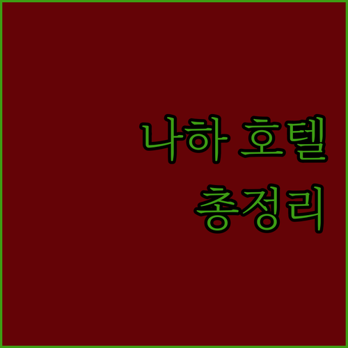 오키나와 나하 호텔 완벽 분석 위치, 가격, 후기 총정리