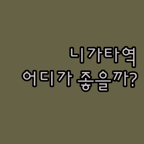 니가타 여행, 호텔 선루트 vs 아트 호텔! 역근처 숙소, 여기가 최고일까?