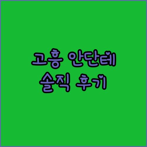 고흥 스파 리조트 안단테, 바다뷰와 해수탕의 환상 조합! 솔직 후기!