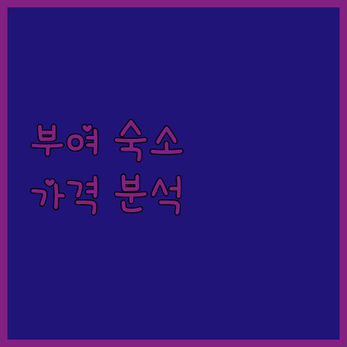 부여 여행 가성비 숙소 완벽 분석 명진 모텔부터 힐링하우스까지!