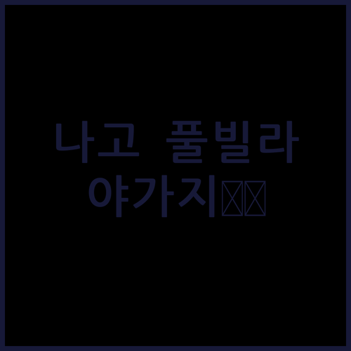 오키나와 나고 풀 빌라 야가지 아일랜드 바이 콜디오 프리미엄 완벽 분석 숙박 후기!