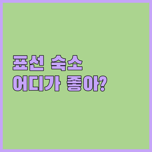 제주 표선 숙소 추천 리시온 호텔, 오션호텔, 해비치 호텔 특별한 선택은?